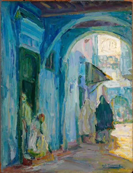 Street in Tangier av Henry Ossawa Tanner