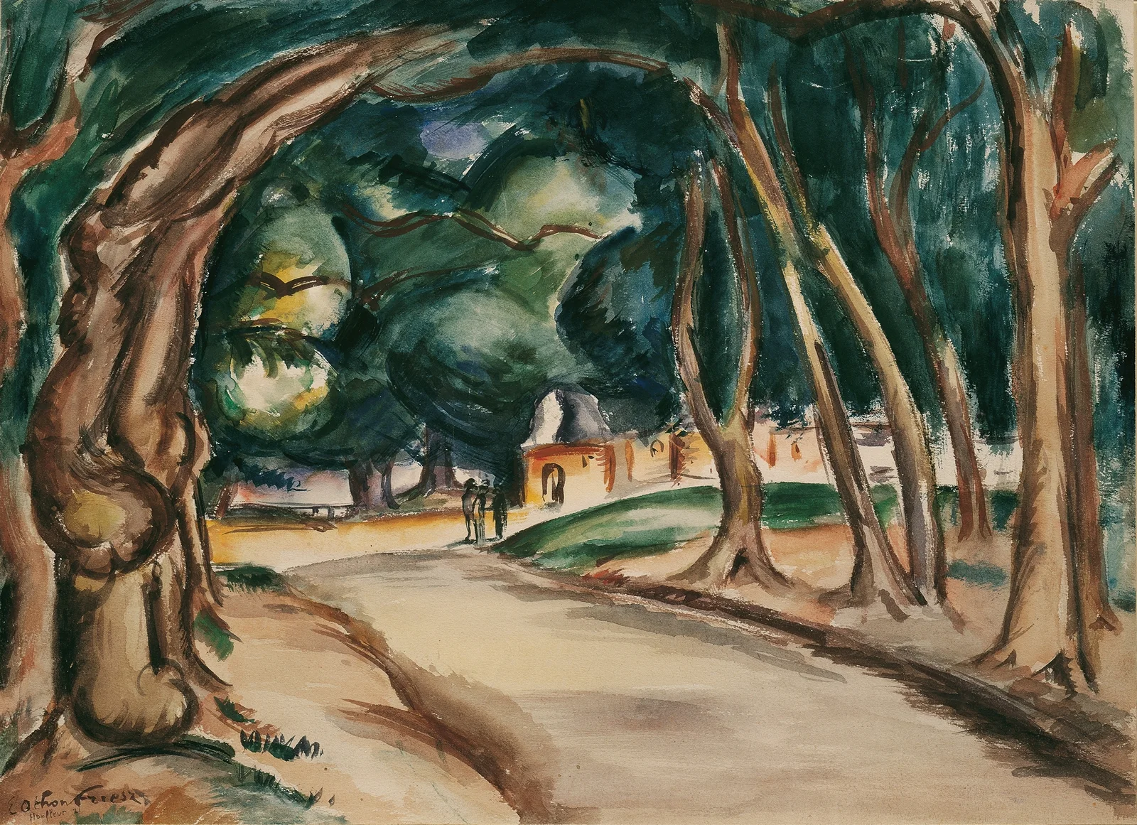 Allee av Emile Othon Friesz