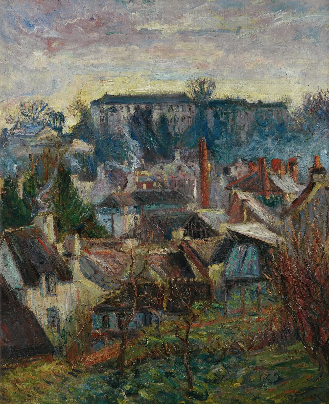 Falaise av Emile Othon Friesz