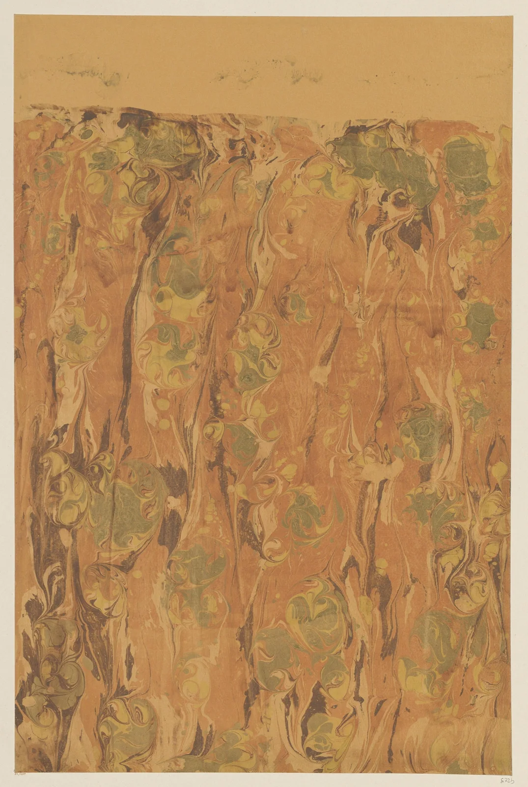 Marmorpapier av Otto Eckmann