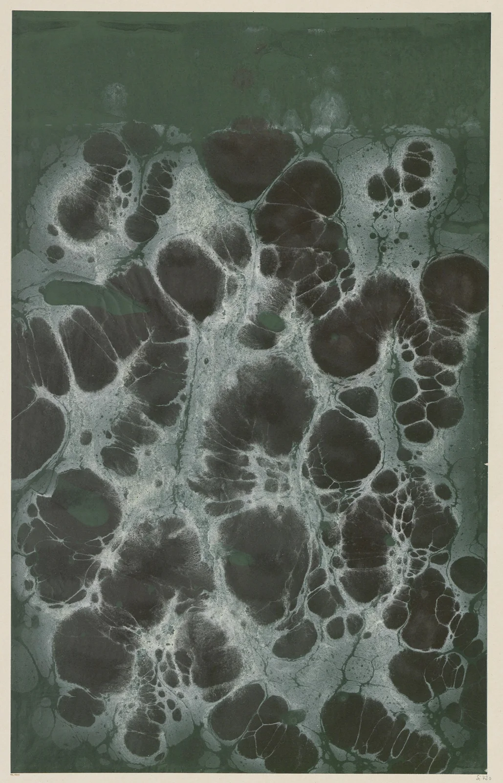 Marmorpapier av Otto Eckmann