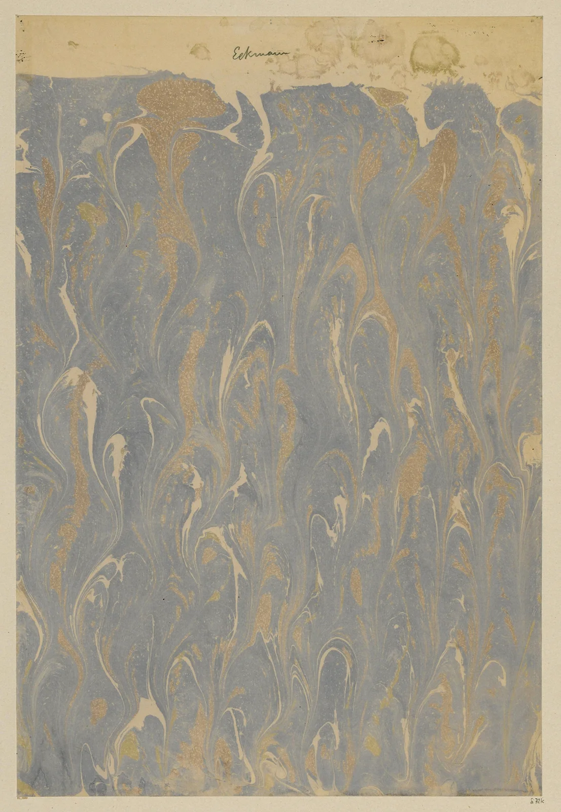 Marmorpapier av Otto Eckmann