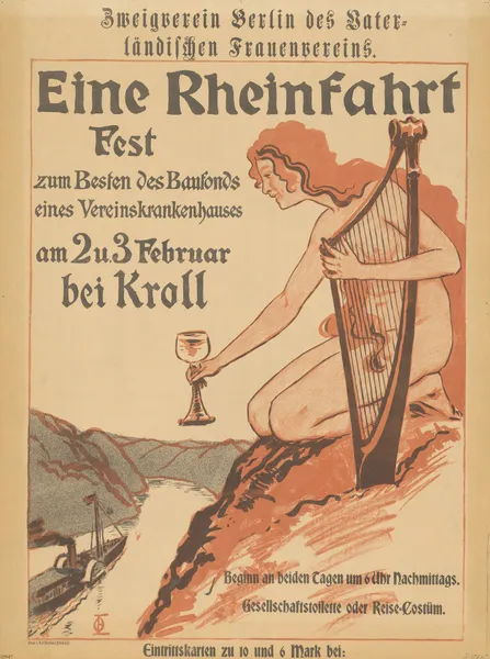 Zweigverein Berlin des vaterländischen Frauenvereins. Eine Rheinfahrt av Otto Eckmann