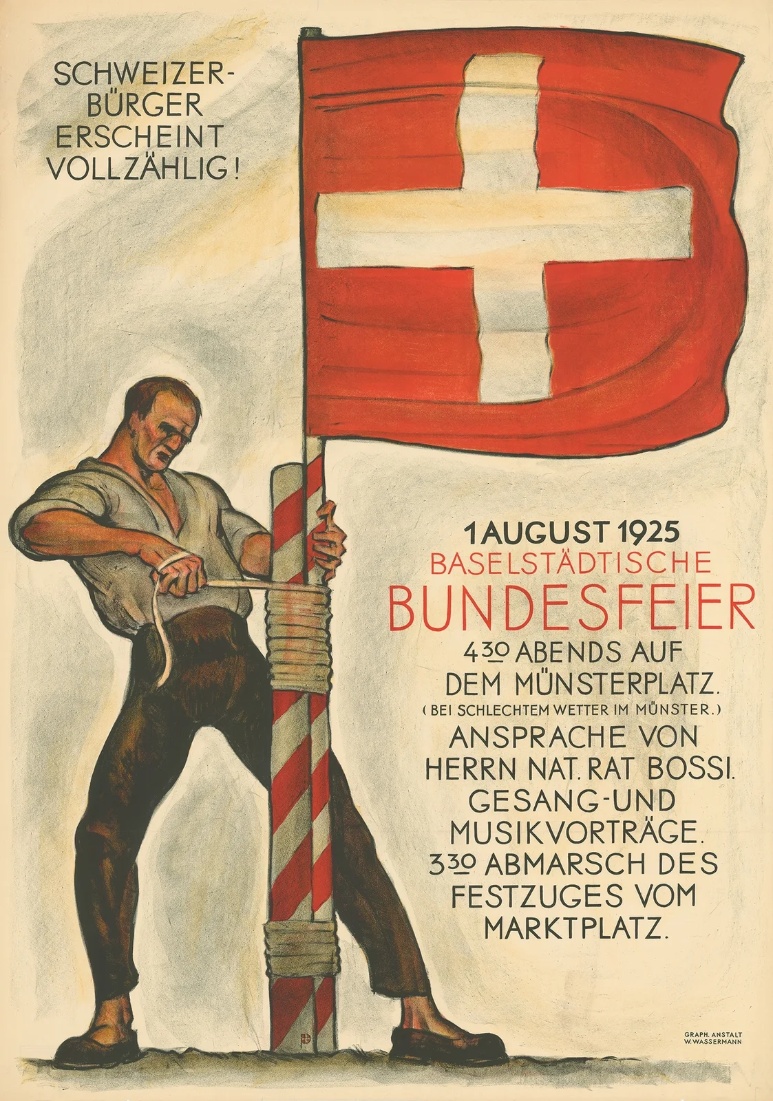 Bundesfeier av Otto Plattner