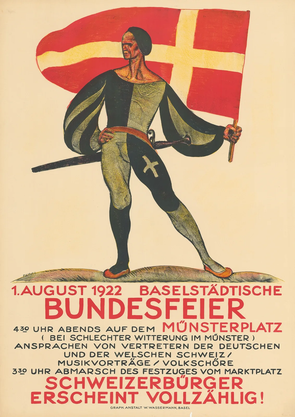 Bundesfeier av Otto Plattner