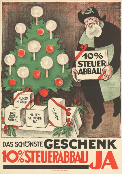 Das schönste Geschenk – 10% Steuerabbau – Ja av Otto Plattner