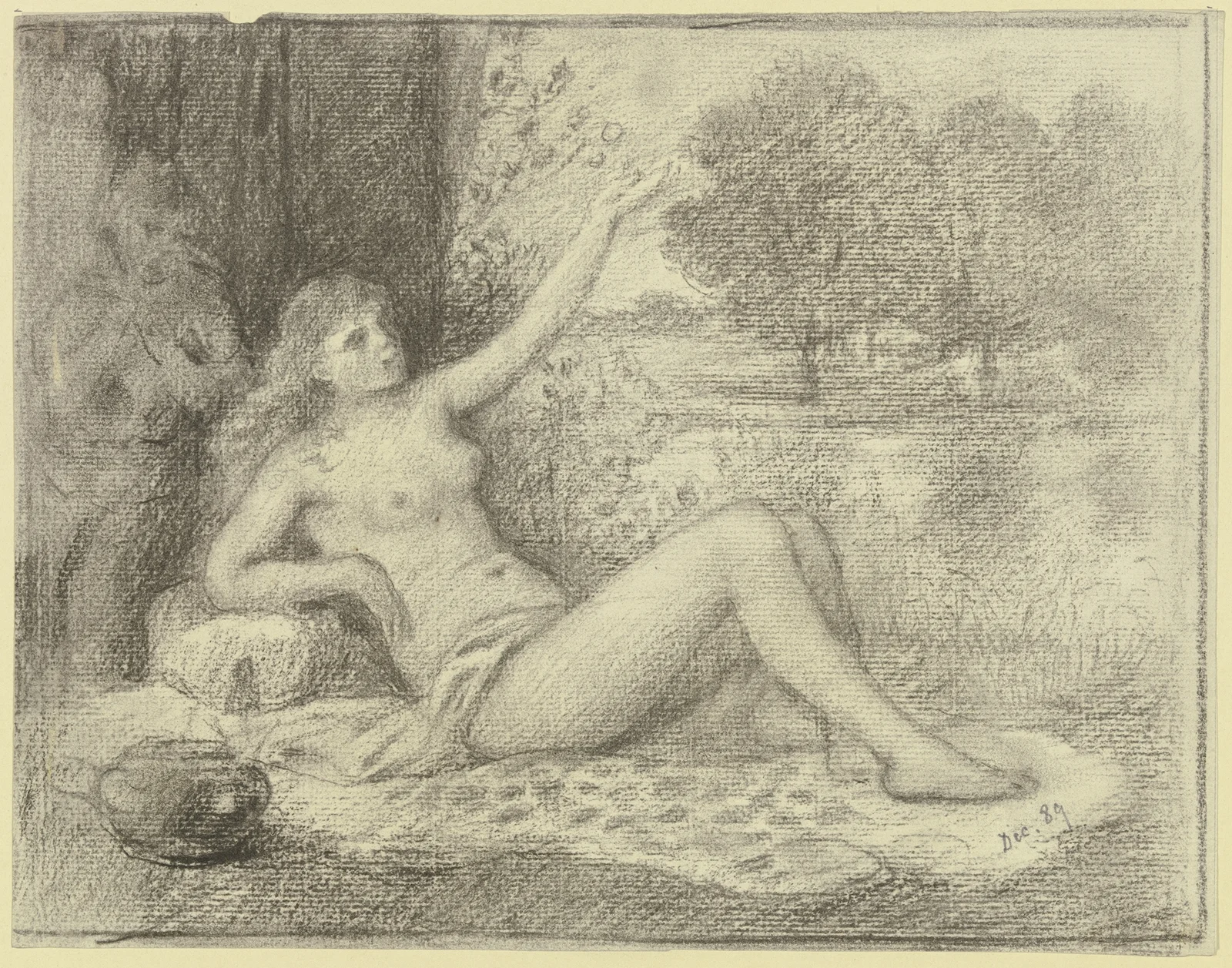 Danae av Otto Scholderer