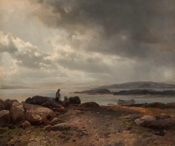 Coast of Maine av Hermann Ottomar Herzog