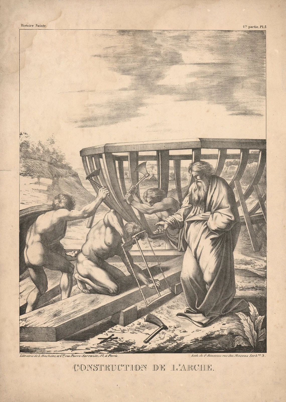 Construction de l’arche av P. Bineteau