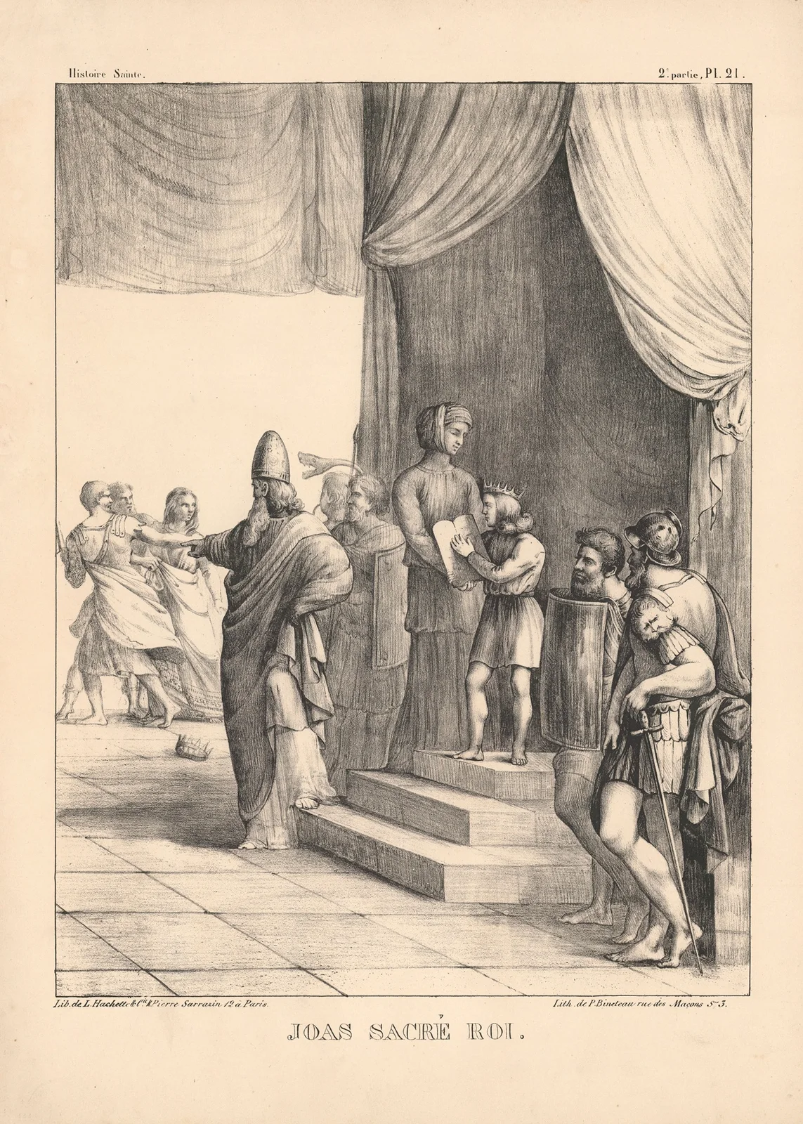 Joas sacre roi av P. Bineteau