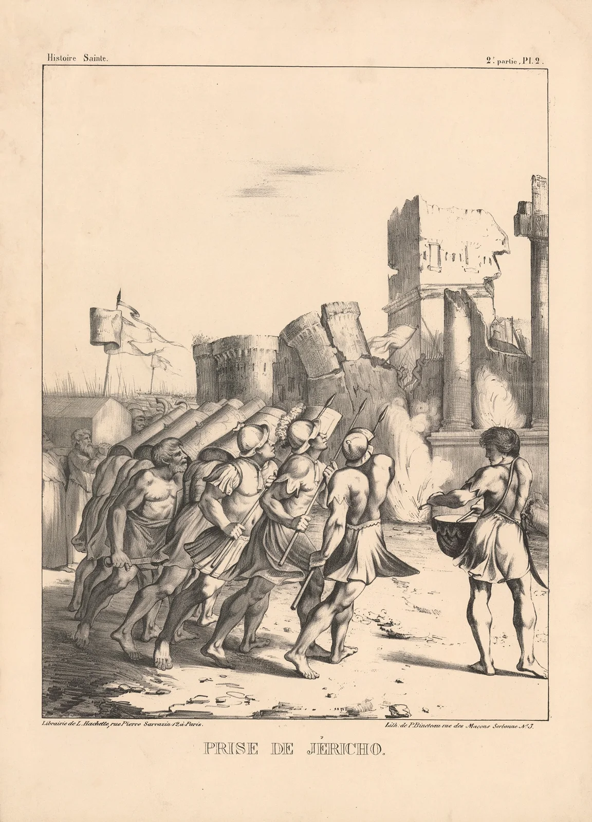Prise de Jericho av P. Bineteau