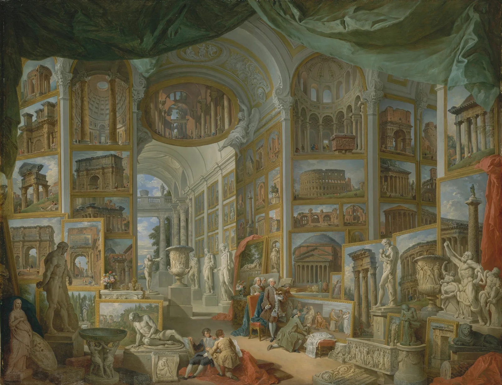 Ancient Rome av Giovanni Paolo Panini