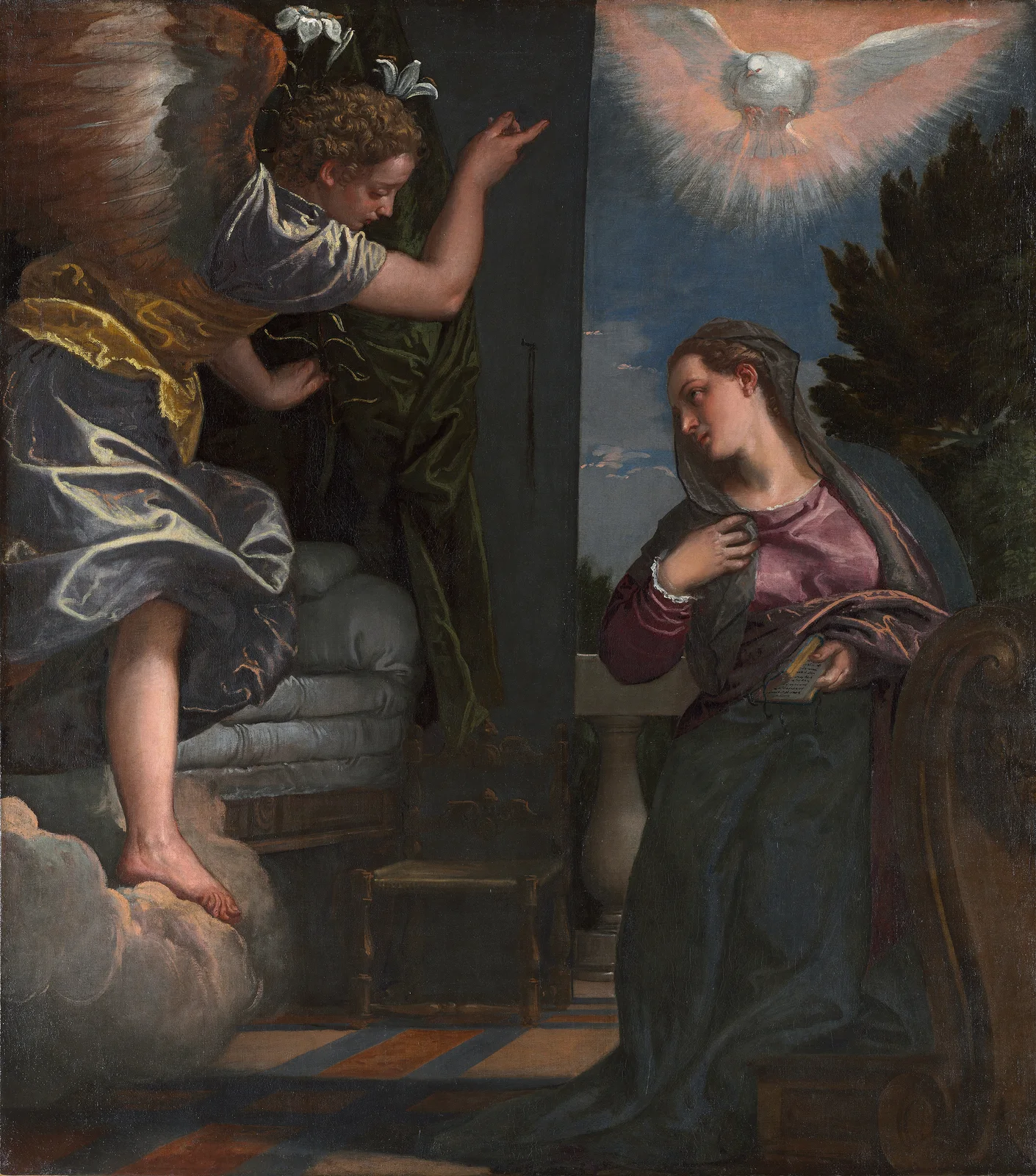 The Annunciation av Paolo Veronese
