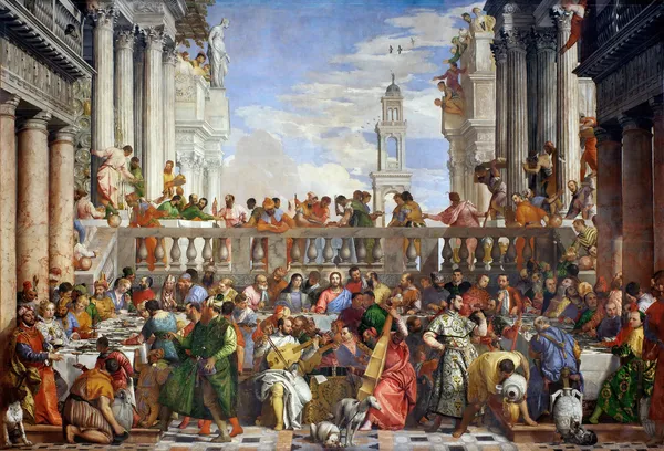 The Wedding at Cana av Paolo Veronese