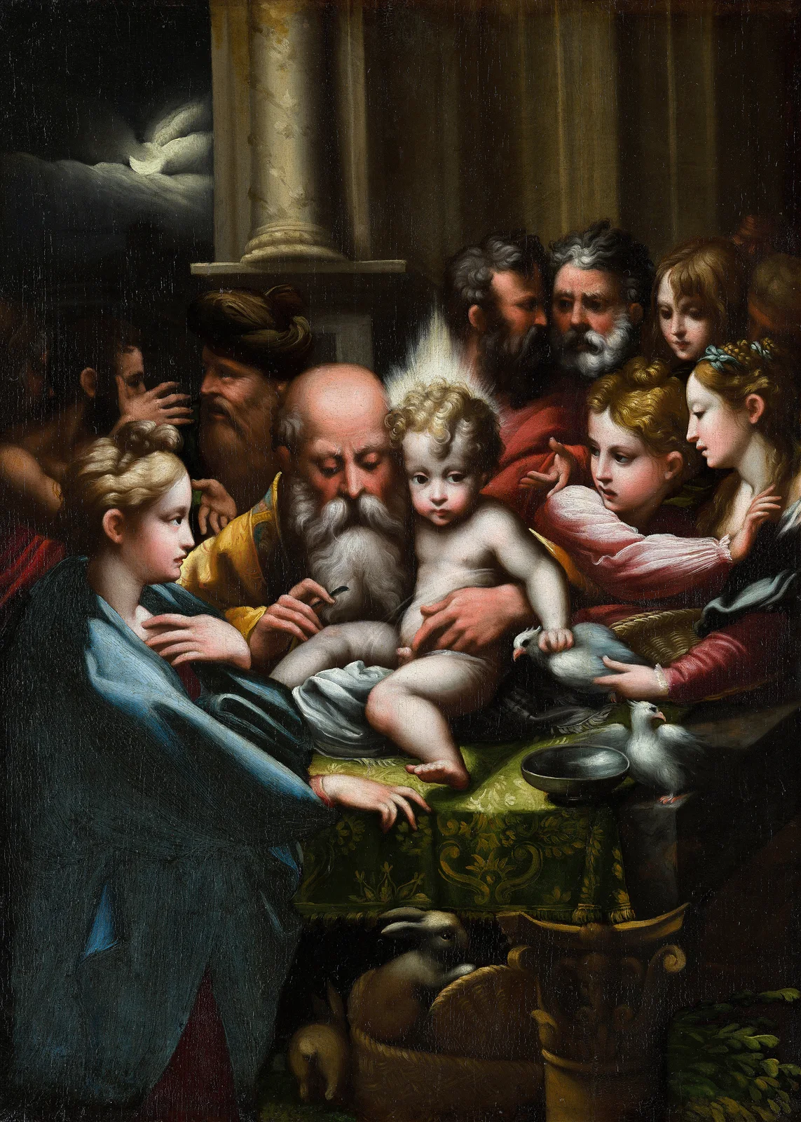The Circumcision av Parmigianino
