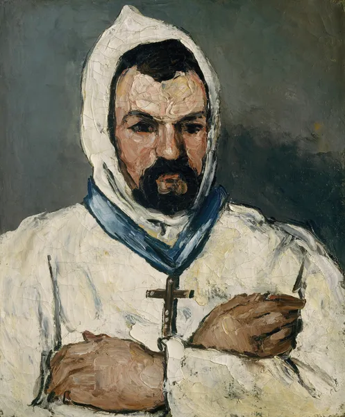 Antoine Dominique Sauveur Aubert (born 1817), the Artist’s Uncle, as a Monk av Paul Cézanne