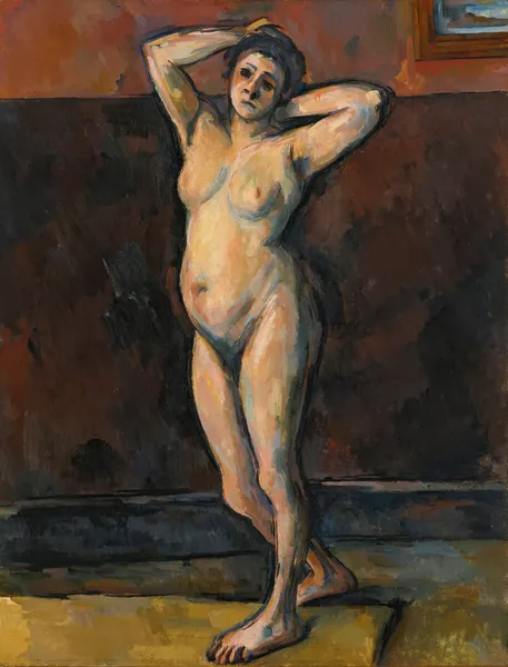 Femme Nue Debout av Paul Cézanne
