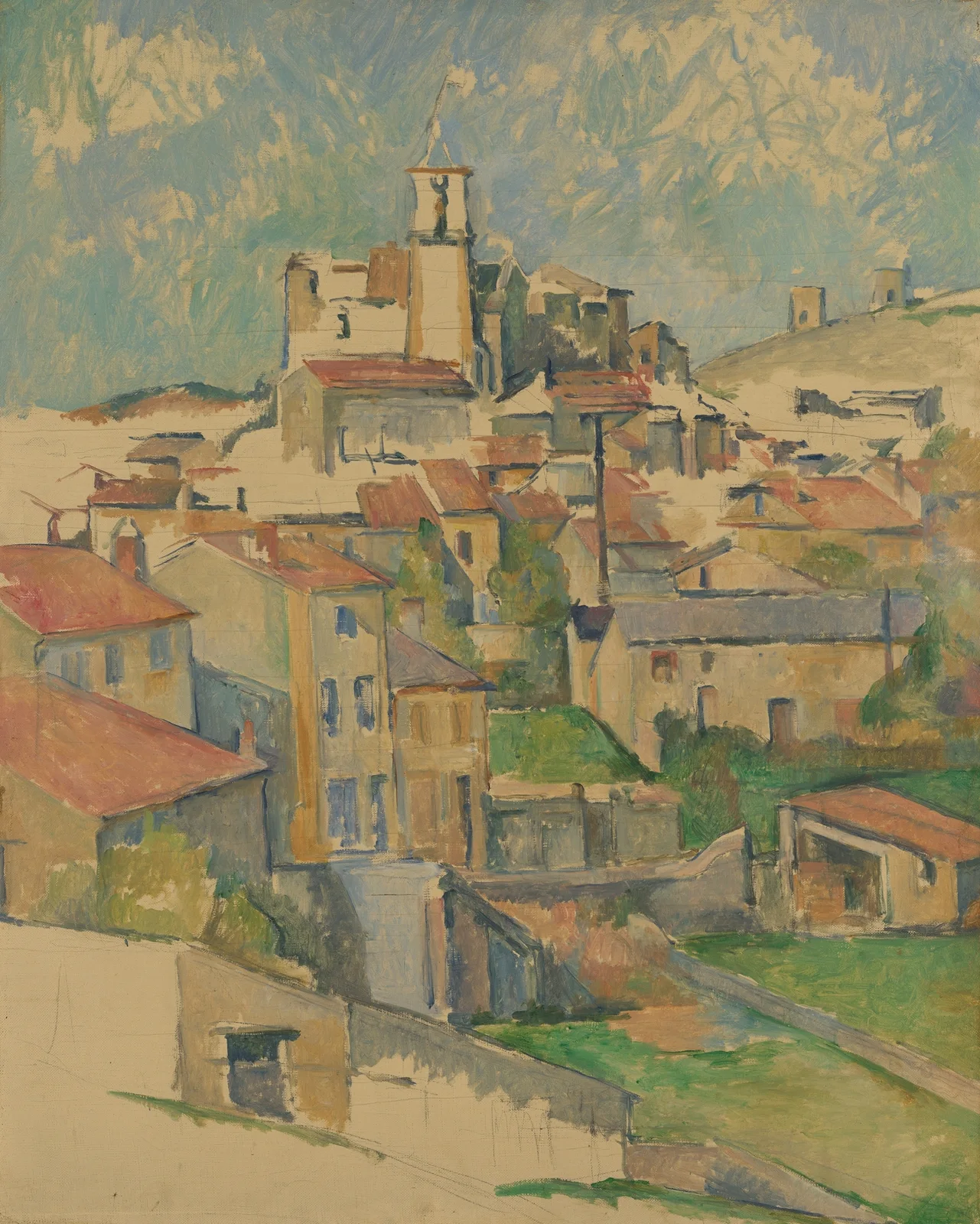 Gardanne av Paul Cézanne