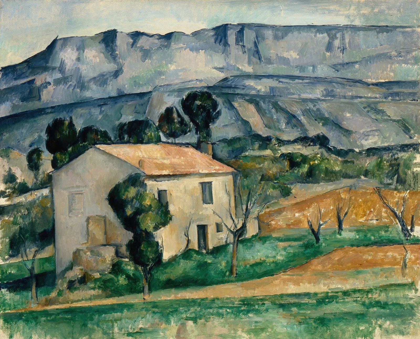 House in Provence av Paul Cézanne