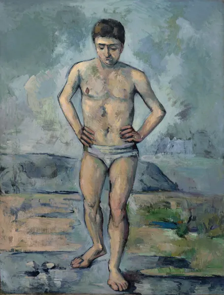 Le Grand Baigneur av Paul Cézanne