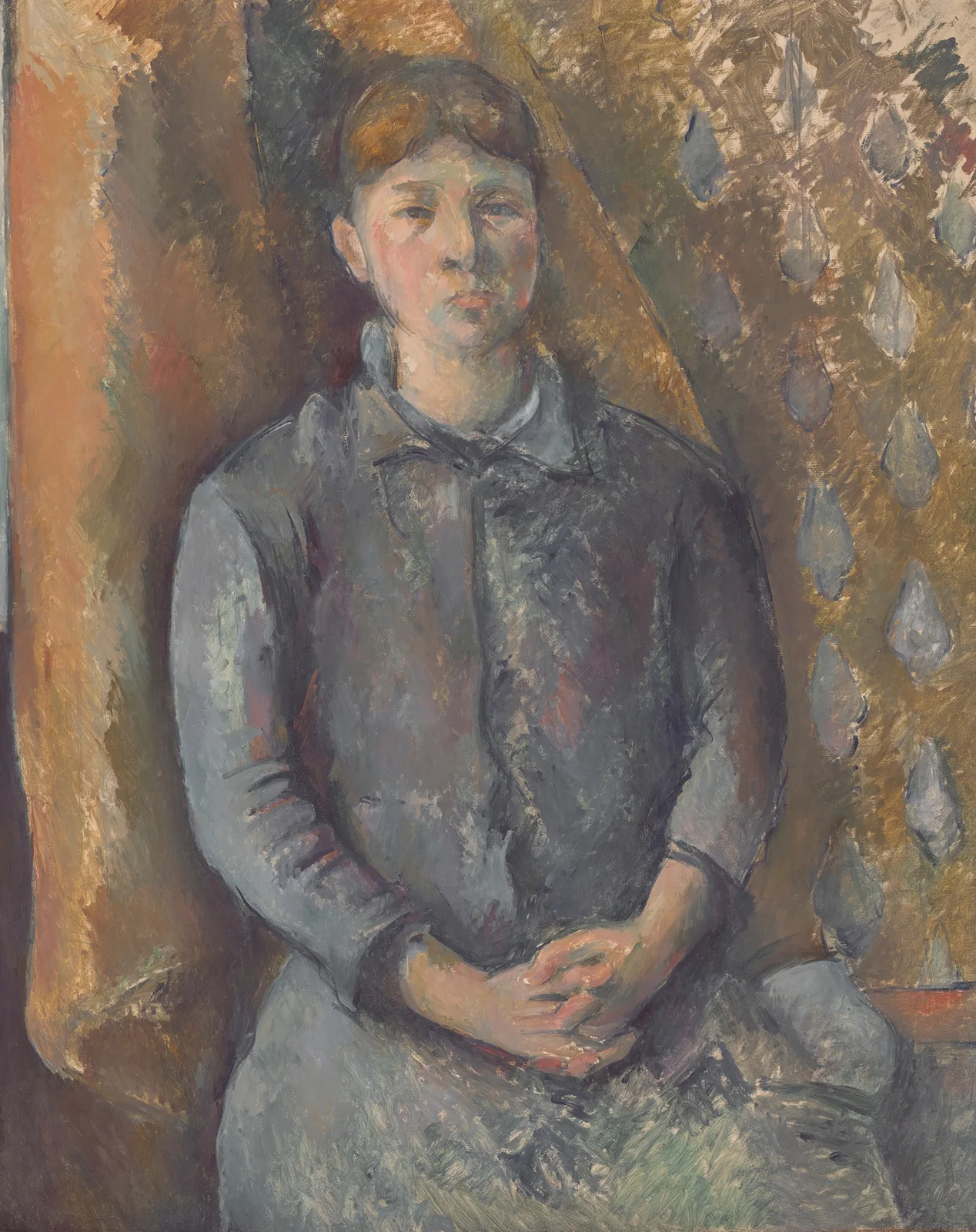Madame Cézanne av Paul Cézanne