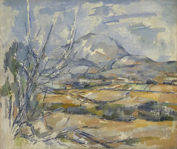 Montagne Sainte-Victoire av Paul Cézanne