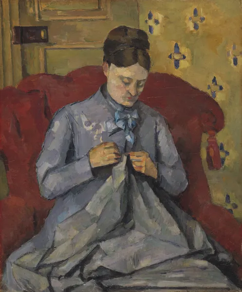 Portrait of the Artist’s Wife av Paul Cézanne