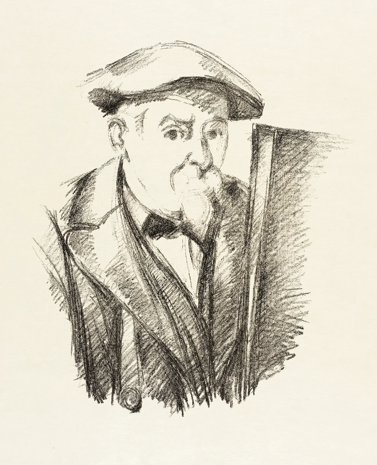 Self-portrait av Paul Cézanne