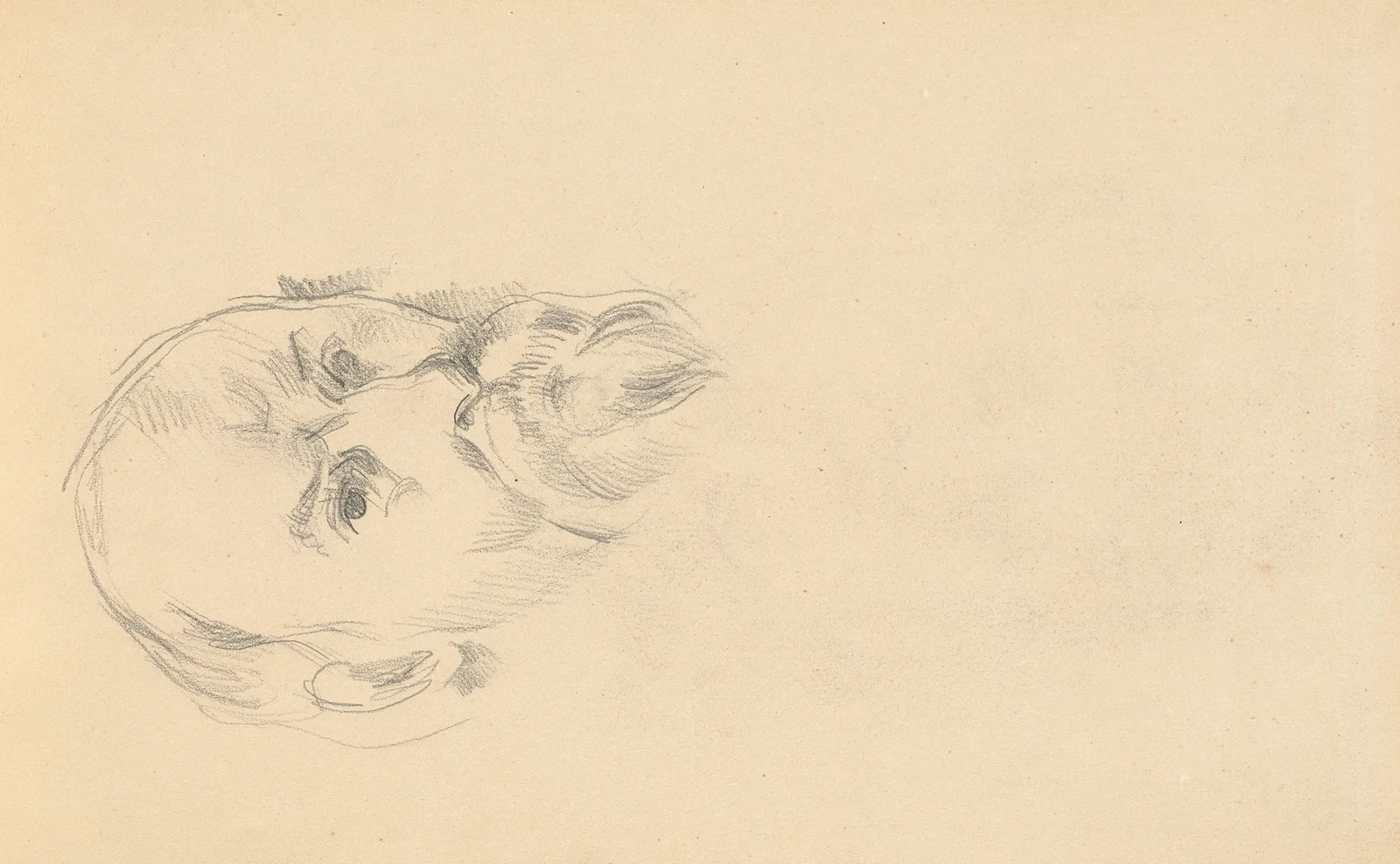 Self-Portrait av Paul Cézanne