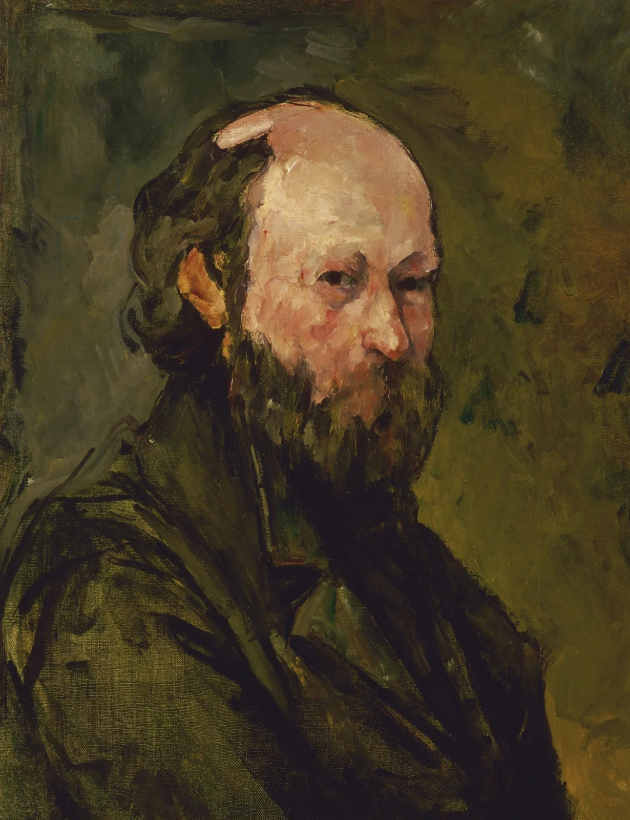 Self-Portrait av Paul Cézanne