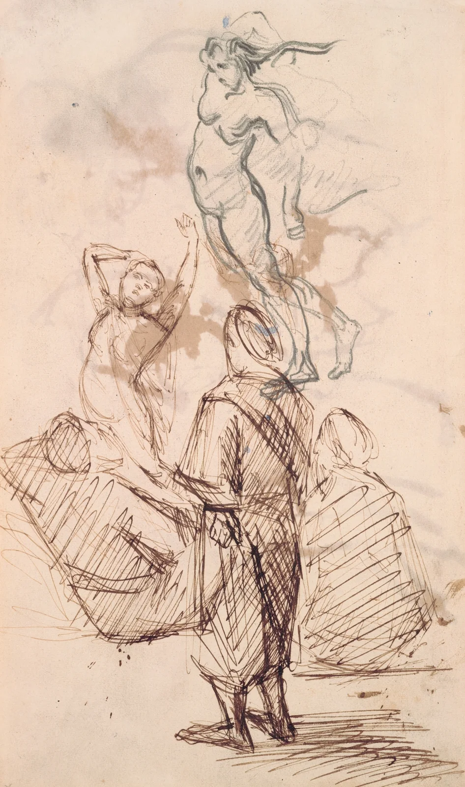 Sheet of Studies av Paul Cézanne