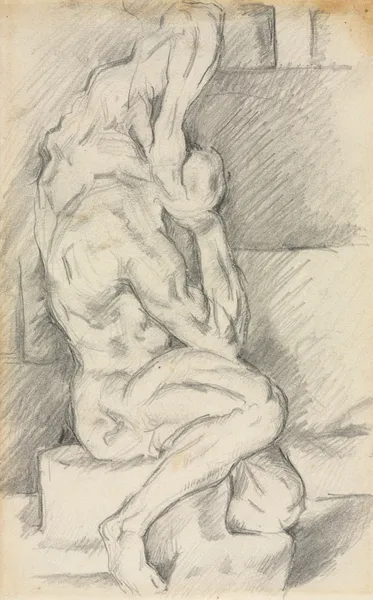 Sketch of Anatomical Sculpture (1881/84) av Paul Cézanne