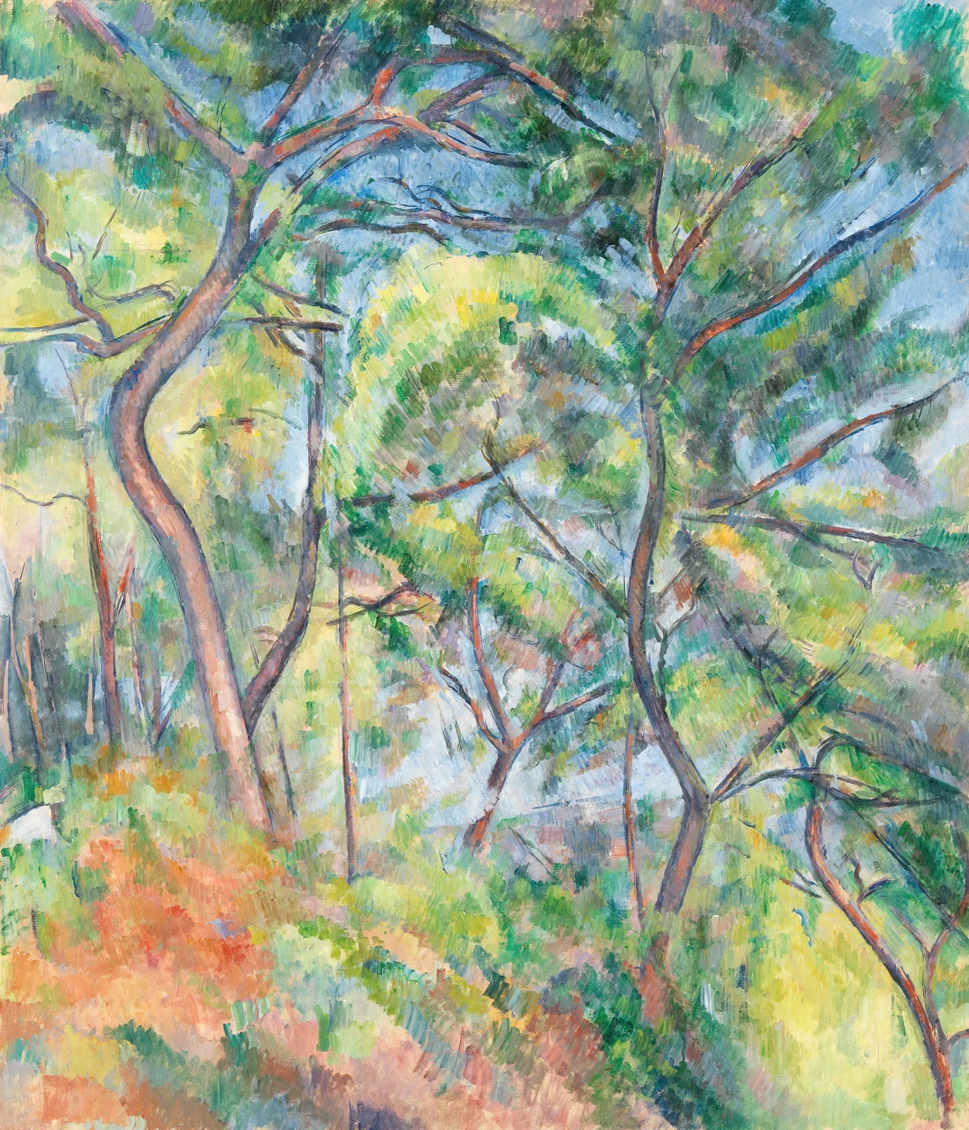 Sous-Bois av Paul Cézanne