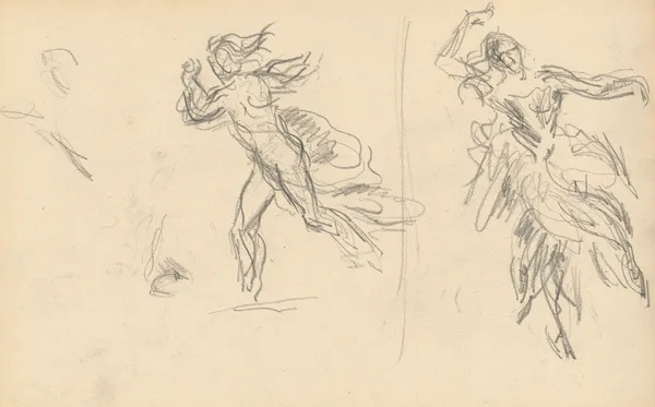 Spanish Dancers av Paul Cézanne