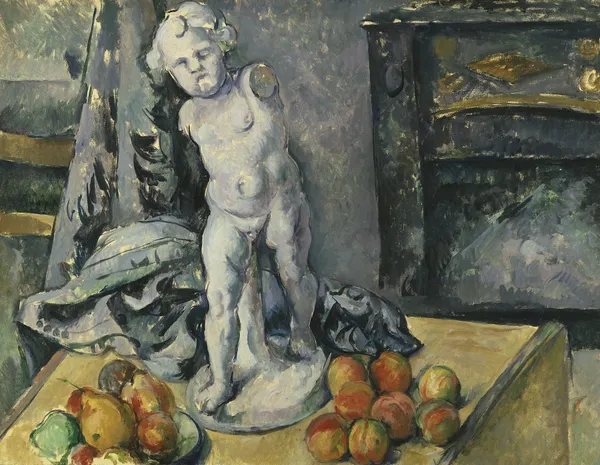 Still Life with Plaster Cupid av Paul Cézanne
