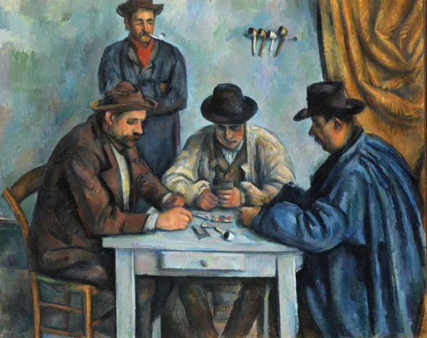 The Card Players av Paul Cézanne
