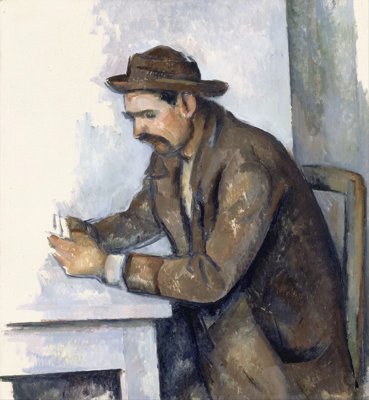 The Cardplayer av Paul Cézanne