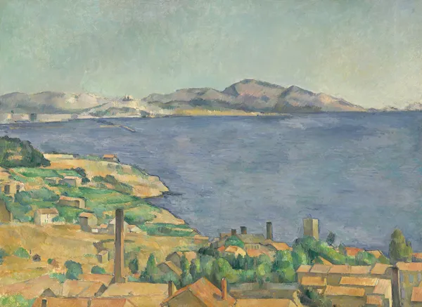 The Gulf of Marseilles Seen from L’Estaque av Paul Cézanne