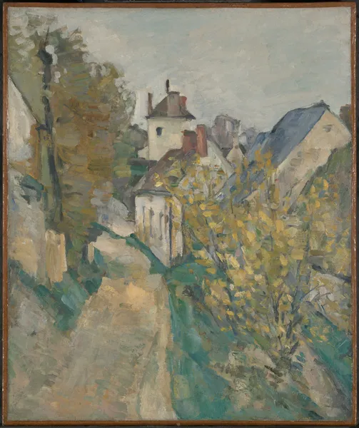 The House of Dr. Gachet in Auvers-sur-Oise av Paul Cézanne