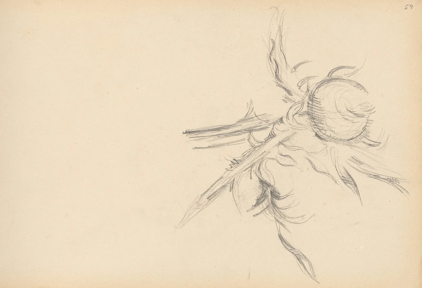 Thistle av Paul Cézanne