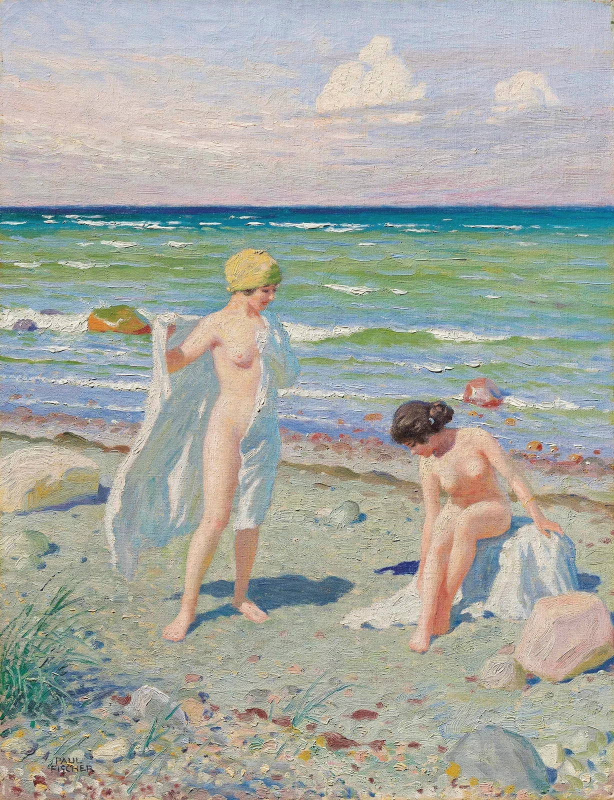 After the swim av Paul Fischer