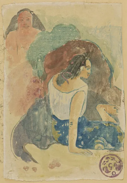 Arearea no Varua Ino (Words of the Devil) av Paul Gauguin