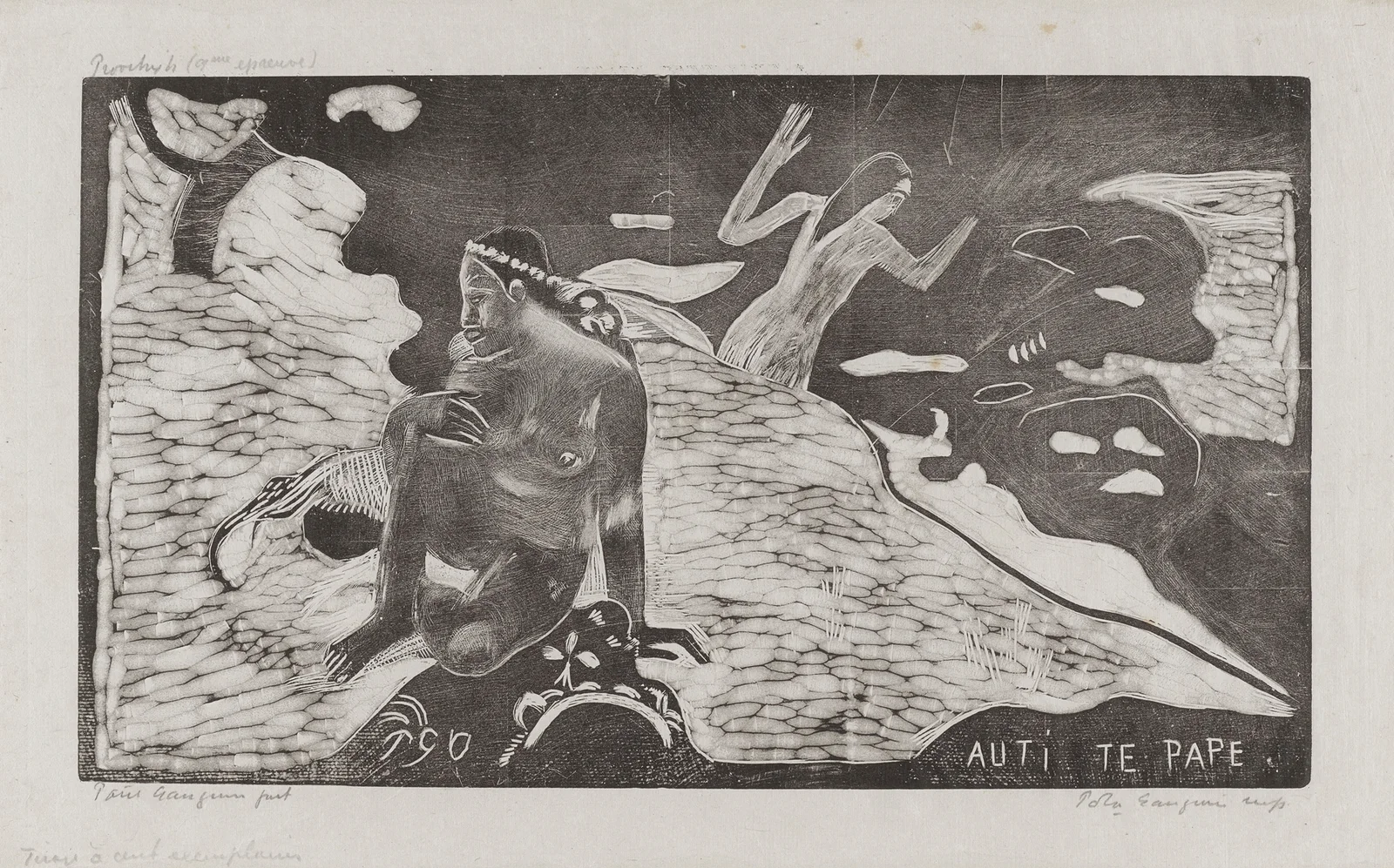 Auti Te Pape – nr 1 av Paul Gauguin