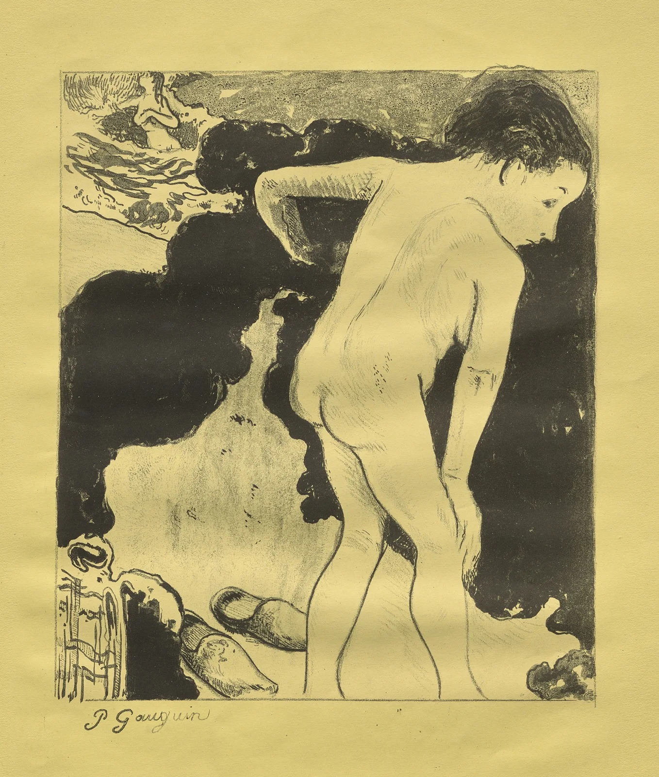Breton Bathers, 1889 – nr 1 av Paul Gauguin