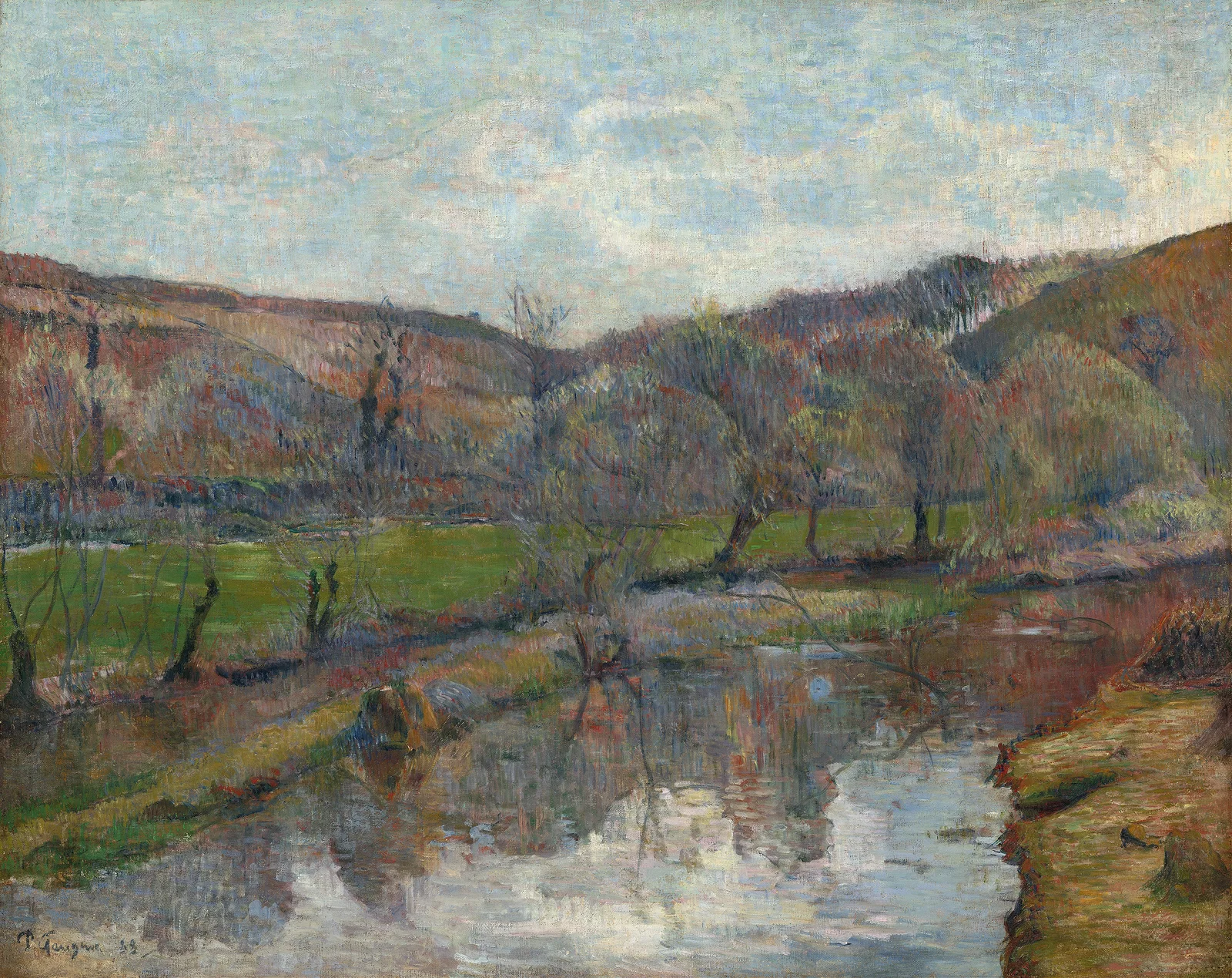 Brittany Landscape av Paul Gauguin