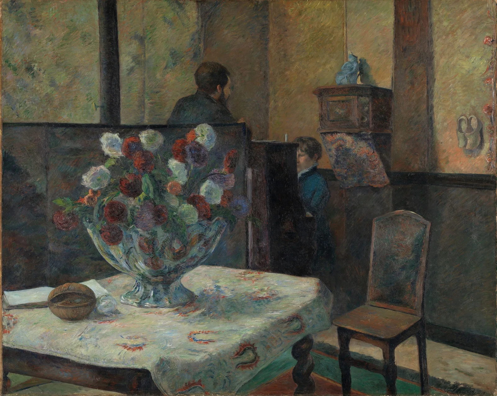 Interior av Paul Gauguin
