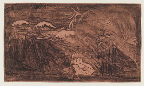 L’ Univers est créé, 1892 av Paul Gauguin