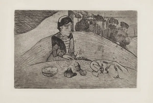 La femme aux figues av Paul Gauguin