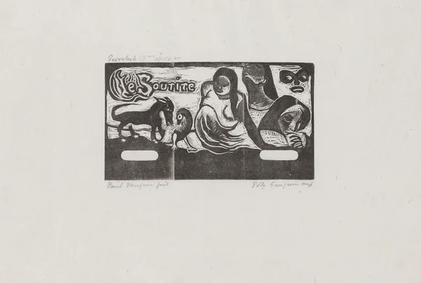 Le Sourire – nr 1 av Paul Gauguin