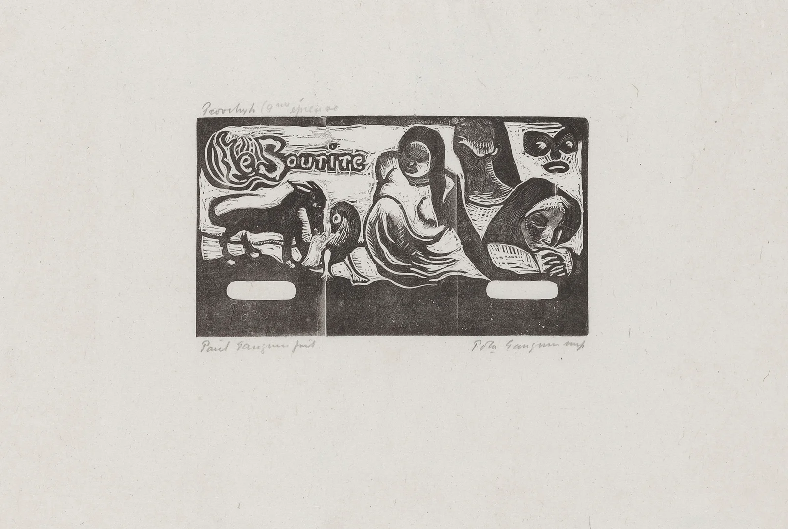 Le Sourire – nr 1 av Paul Gauguin